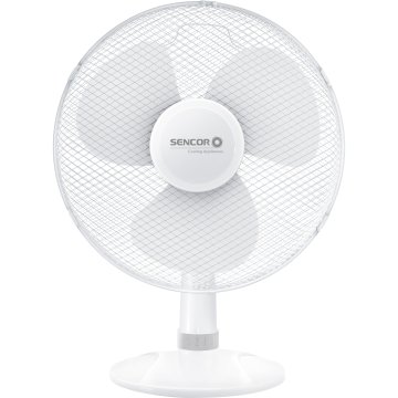 Ventilátor Sencor SFE 4030WH - stolní, 40cm, 3 rychlosti, bílý