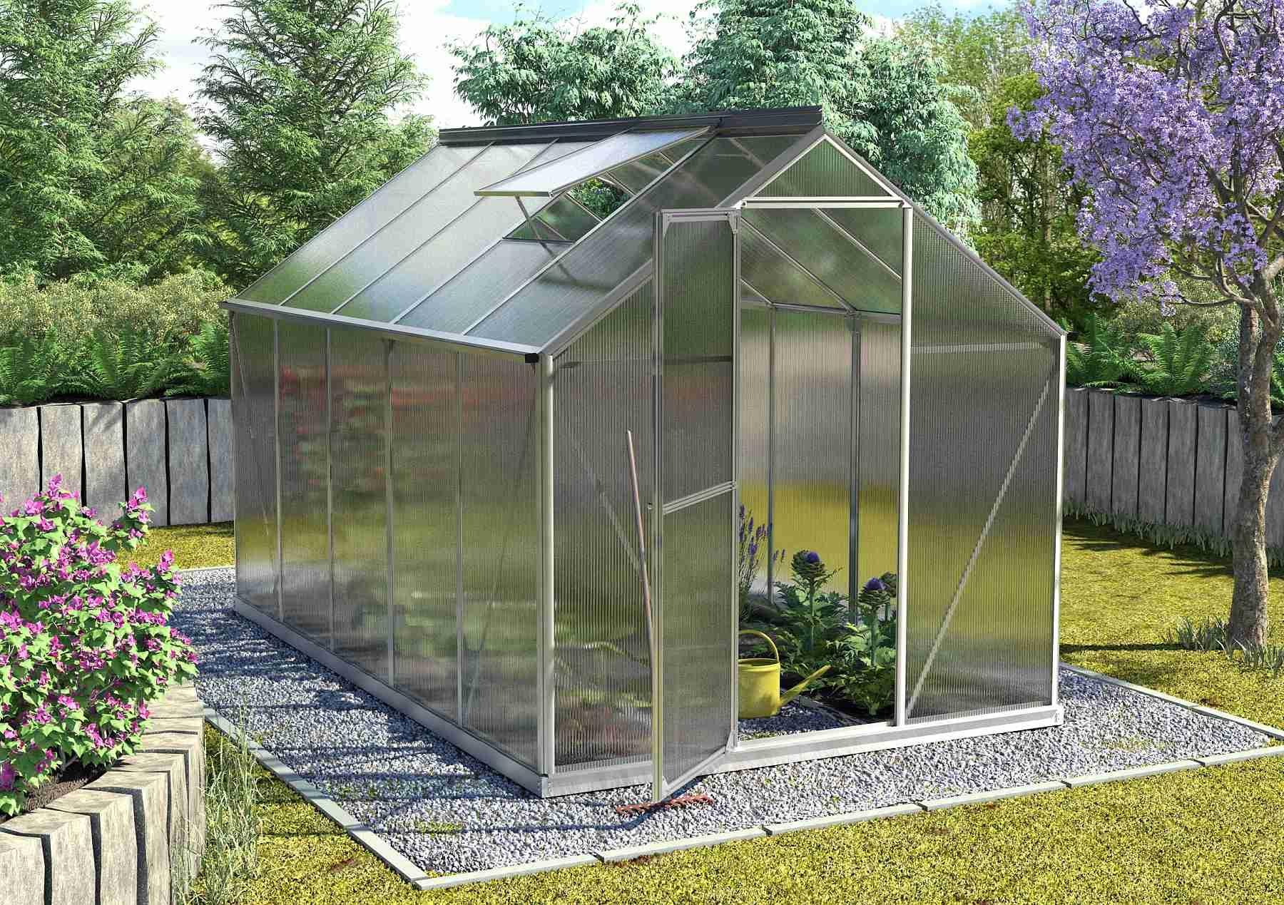 VITAVIA GARDEN skleník VITAVIA TRITON 6200 PC 6 mm strieborný LG3683