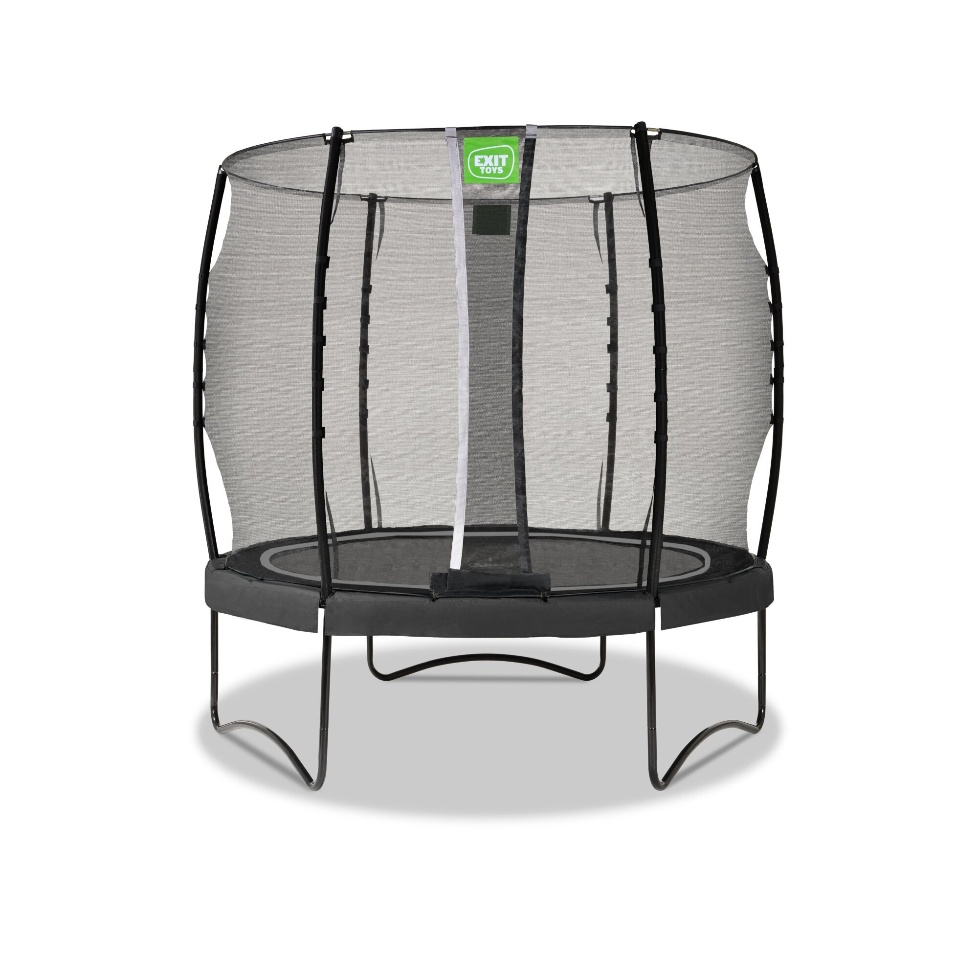 EXIT TOYS Exit Allure Classic trampolína s ochrannou sieťou priemer 253 cm, čierna farba