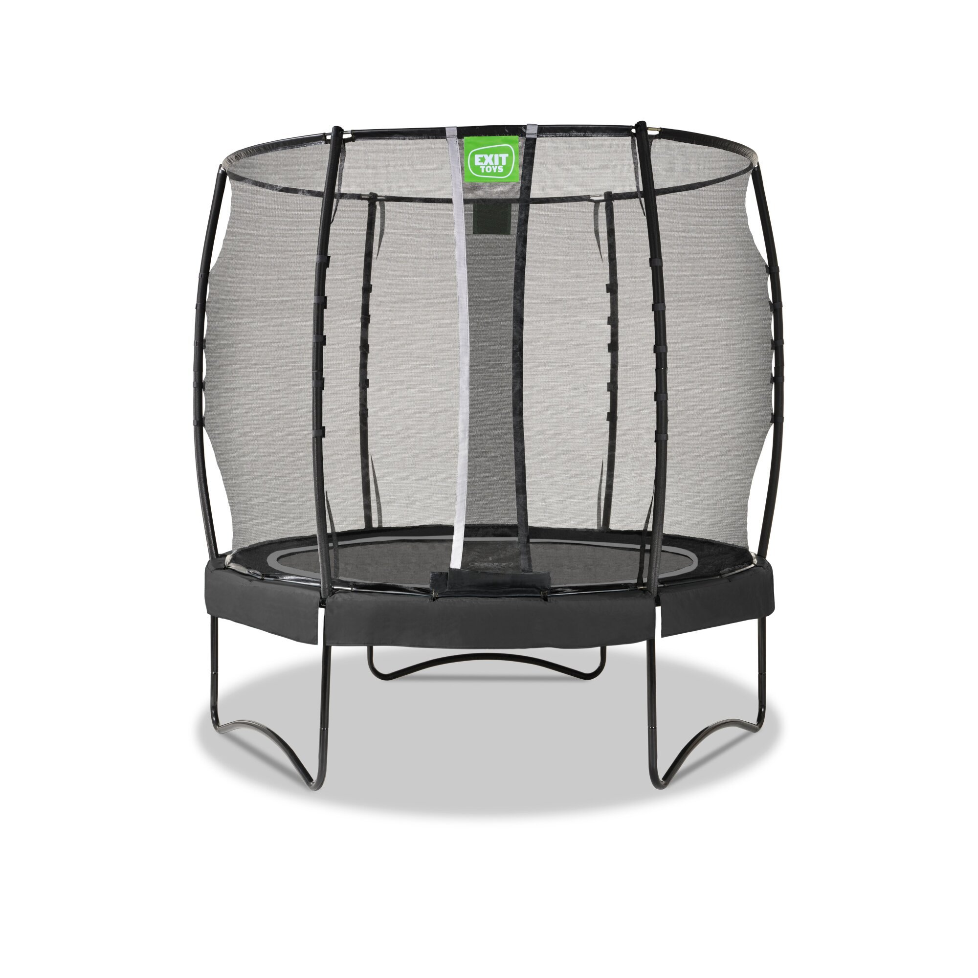 EXIT TOYS Exit Allure Premium trampolína s ochrannou sieťou priemer 253 cm, čierna farba