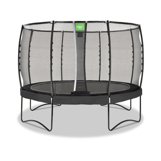 EXIT TOYS Exit Allure Premium trampolína s ochrannou sieťou priemer 366 cm, čierna farba