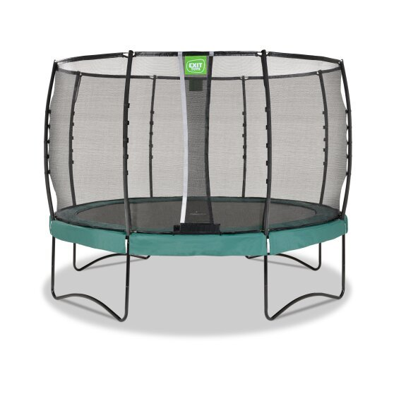 EXIT TOYS Exit Allure Premium trampolína s ochrannou sieťou priemer 366 cm, zelená farba
