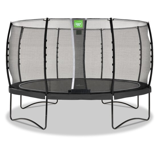 EXIT TOYS Exit Allure Classic trampolína s ochrannou sieťou priemer 427 cm, čierna farba