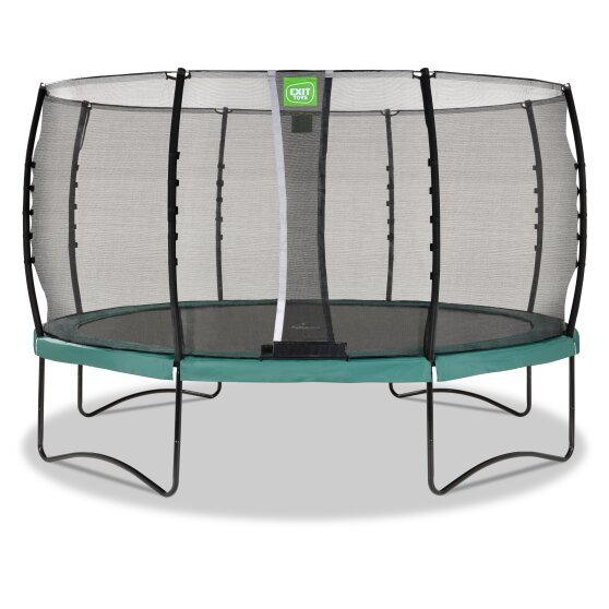 EXIT TOYS Exit Allure Classic trampolína s ochrannou sieťou priemer 427 cm, zelená farba