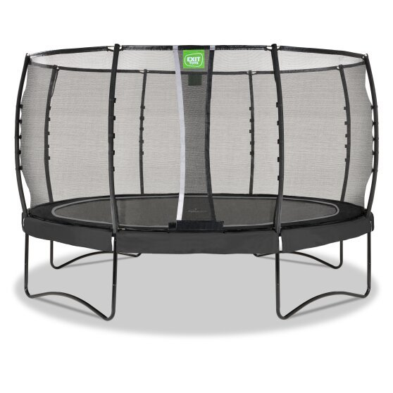 EXIT TOYS Exit Allure Premium trampolína s ochrannou sieťou priemer 427 cm, čierna farba