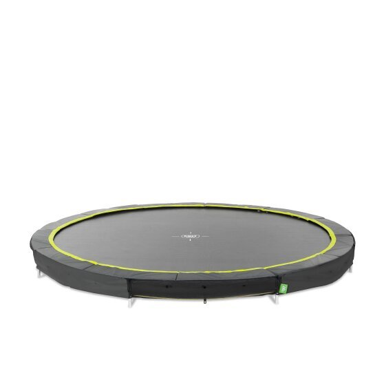 EXIT TOYS Exit Silhouette Ground Sports prízemná trampolína ø366 cm, čierna farba