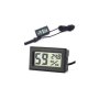 Digitálný teplomer s vlhkomerom - LCD display