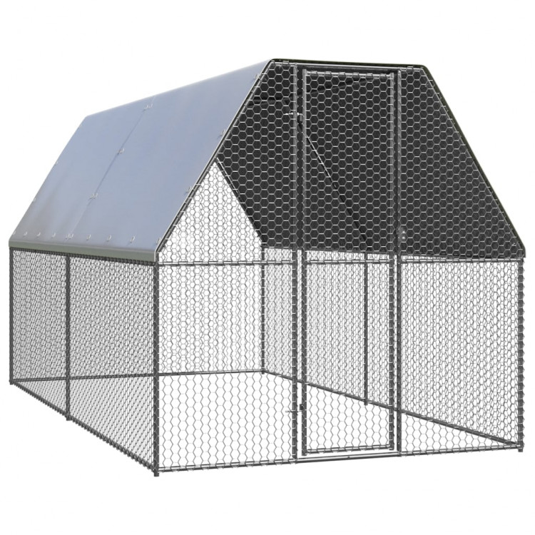 Vonkajšia klietka - oplotený výbeh - 2x4x2m