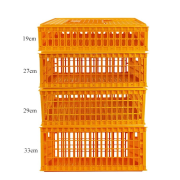 Prepravný box na hydinu AGF96 - 96 x 55 x 27 cm, skladacia