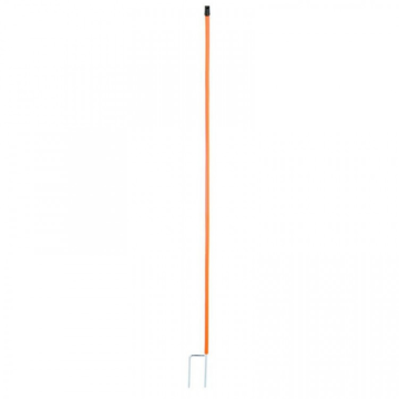 Tyčka náhradná k sieti ohradníka pre hydinu 112 cm, 2 hroty, oranžová
