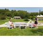 MATILDE 5 SEATER zahradní plastový set - šedá