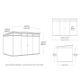 CORTINA domek 11x7