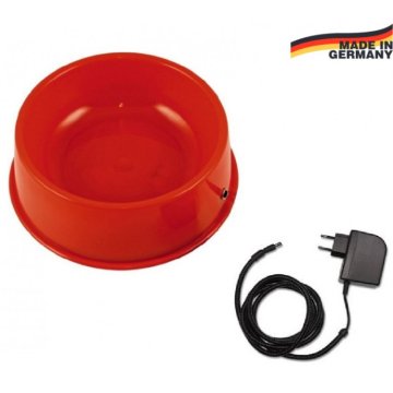 Vyhrievaná miska pre psy a mačky plastová, 1,5 l, 12 V / 15 W, ochrana odním. kábla