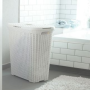 Kôš na bielizeň Curver Style 60L krémovo biely