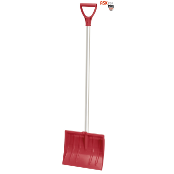 Dětská lopata na sníh BOBO COMFORT ALU červená