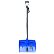 Lopata na sníh ERGOMETAL modrá (ergonomická násada)