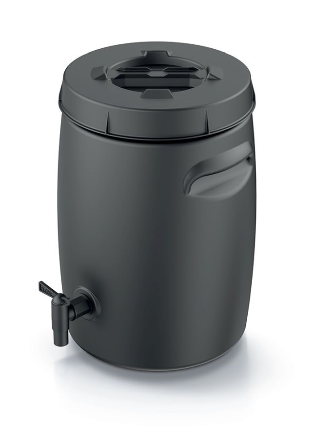 Kompostér Prosperplast COMBIOLIQ čierny 25l