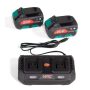 Krovinorez NAC BKB-2B40-LI-2x20V 4Ah