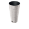 Kvetináč Prosperplast FURU SLIM ECO WOOD 30 cm bílý