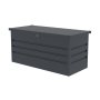 Záhradný box G21 Denver 400 L, antracitový plechový