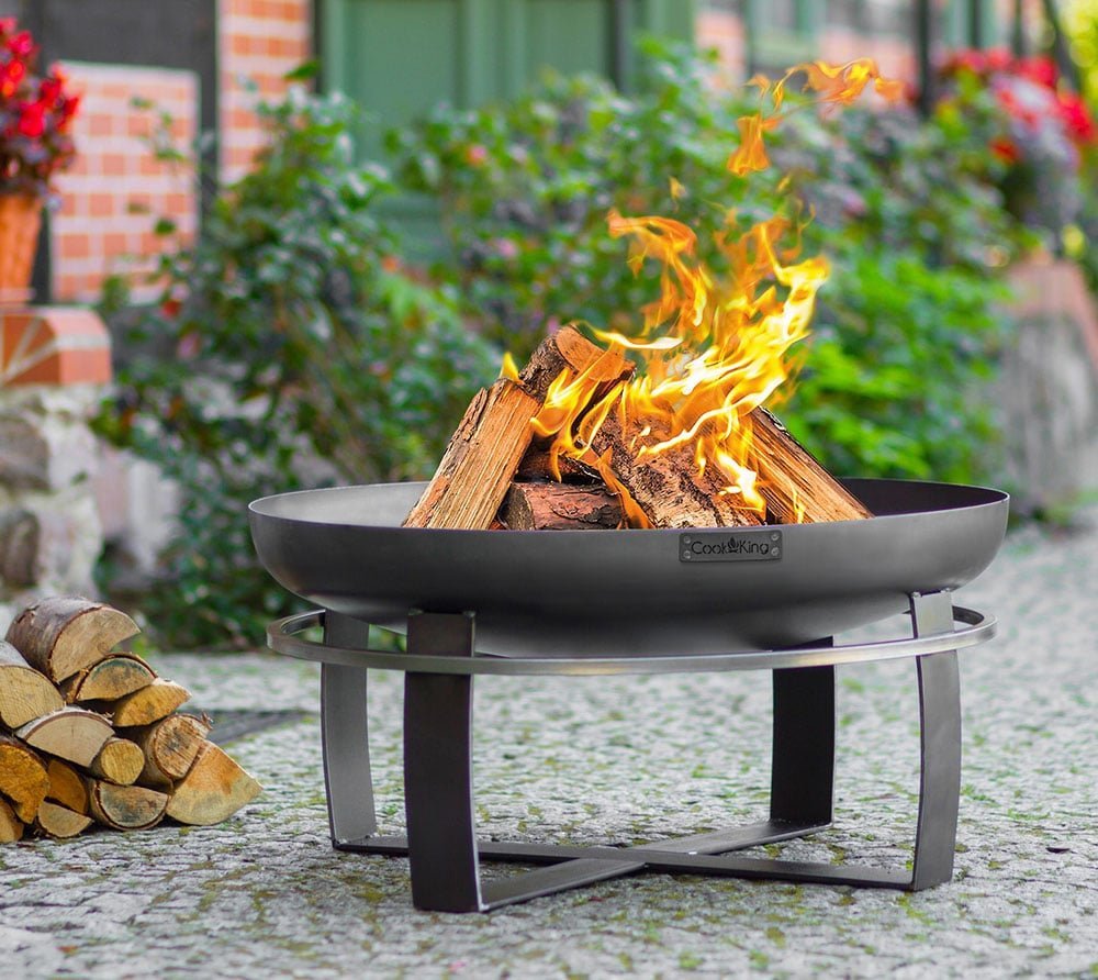 CookKing Viking Ø 80 x 36 cm oceľové ohnisko , čierne