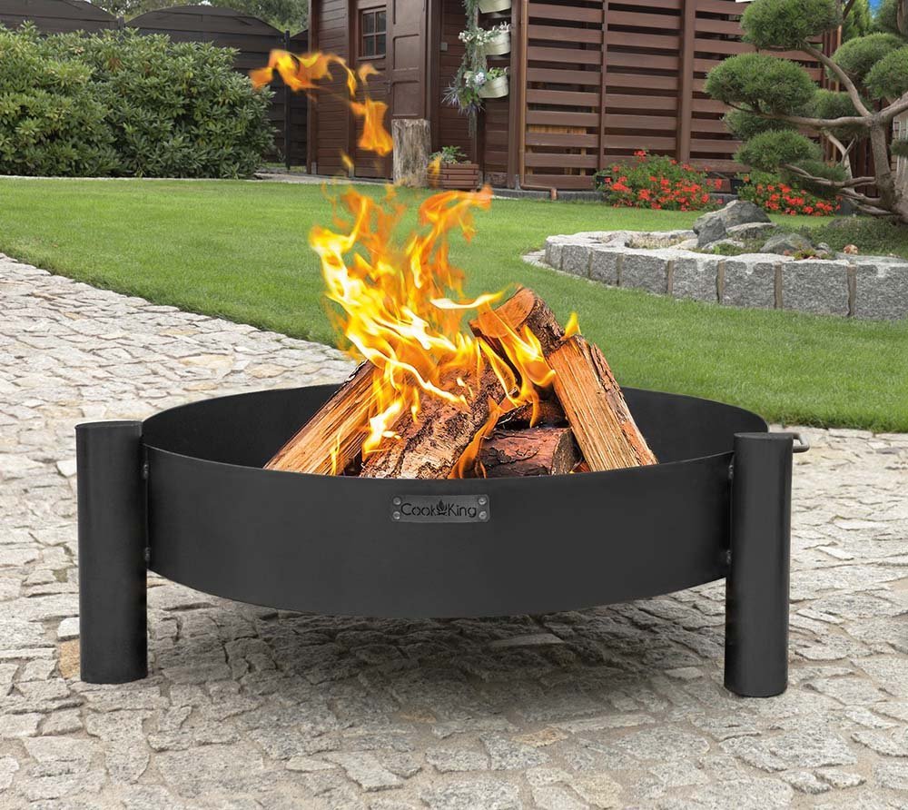 CookKing Haiti Ø 68 x 30 cm oceľové ohnisko , čierne