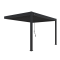 Bioklimatická pergola INTRO PLUS 4x3 m, hliník - do stěny