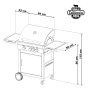 Plynový gril G21 California BBQ Premium line Premium line, 4 horáky + redukčný ventil zadarmo