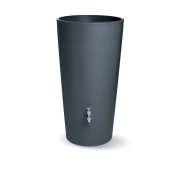 Sud na dešťovou vodu RAINBOWL FLOWER 150 l -  barva: šedá