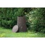 Sud na dešťovou vodu pařez LITTLE TREE 250 l - barva: umbra
