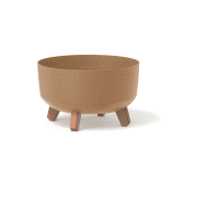 Květináč GRACIA LOW ECO WOOD 23,5 cm - barva: naturo ECO