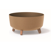 Květináč GRACIA LOW ECO WOOD  - barva: naturo ECO