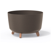 Květináč GRACIA STANDARD ECO WOOD 23,5 cm - barva: káva ECO