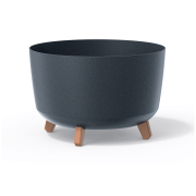 Květináč GRACIA STANDARD ECO WOOD 23,5 cm -barva: antracit ECO