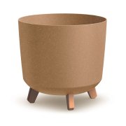 Květináč GRACIA TUBUS ECO WOOD 29,8 cm - barva: naturo ECO