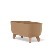 Květináč GRACIA CASE ECO WOOD 39 cm - barva: naturo ECO