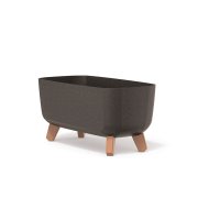Květináč GRACIA CASE ECO WOOD 39 cm - barva: káva ECO