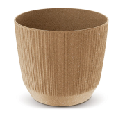 Květináč RYFO ECO WOOD 14,6 cm - barva: naturo ECO