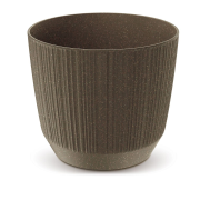 Květináč RYFO ECO WOOD 19,5 cm - barva: káva ECO