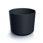 Květináč TUBO ECO WOOD 10,8 cm - barva: antracit ECO