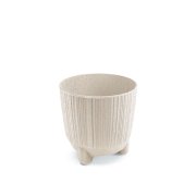 Květináč RYFO N ECO WOOD 12,6 - barva: bílá ECO