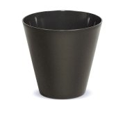 Květináč TUBUS ECO WOOD 20 cm - barva: káva ECO