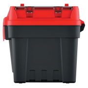Kufr na nářadí EVO 476x260x256 mm - barva: červená