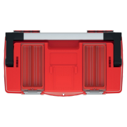 Plastový kufr na nářadí APTOP PLUS 458x257x245 mm - barva: červená