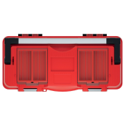 Plastový kufr na nářadí APTOP PLUS 598x286x327 mm - barva: červená