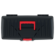 Plastový kufr na nářadí CALIBER 400x200x186 mm