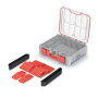 Limited Edition - organizér C BLOCK BRIDGE s přepážkami 44,5x36,8x12,2 cm  - barva: šedá