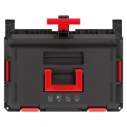 Kufr na nářadí s transp. kolečky X BLOCK PRO 546x380x510 mm - barva: černá