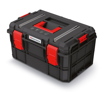 Kufr na nářadí X BLOCK TECH 546x380x307 mm - barva: černá