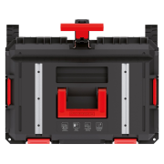 Kufr na nářadí s transp. kolečky X BLOCK TECH 546x380x510 mm - barva: černá